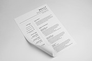 Resume/CV, a Resume Template by Creatune (Thumbnail 3 of 3)