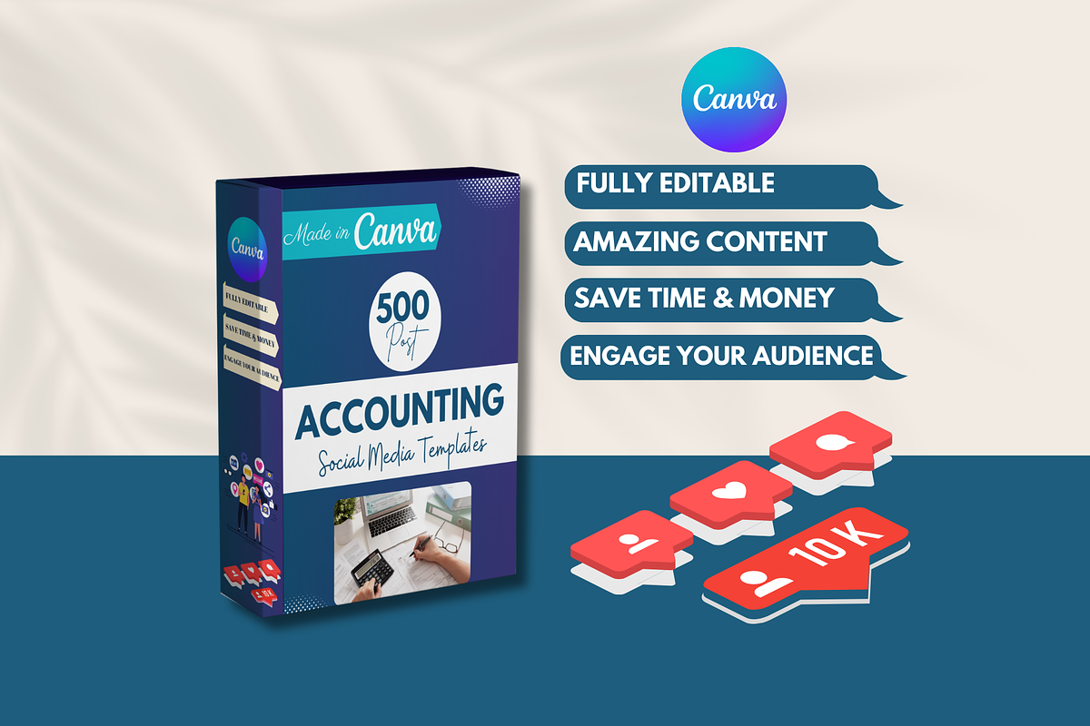Accountant Posts - Canva Templates, a Social Media Template by Viral Content Design (Photo 12 of 15)