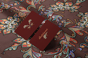 Autumn Baroque Paisley Silk Scarf, an Object Graphic by ilustrinna (Thumbnail 9 of 10)