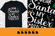 Dear Santa my sister did it Xmas, an Object Graphic by Vignette.IT (Thumbnail 1 of 3)
