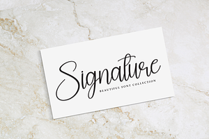 January Script Font