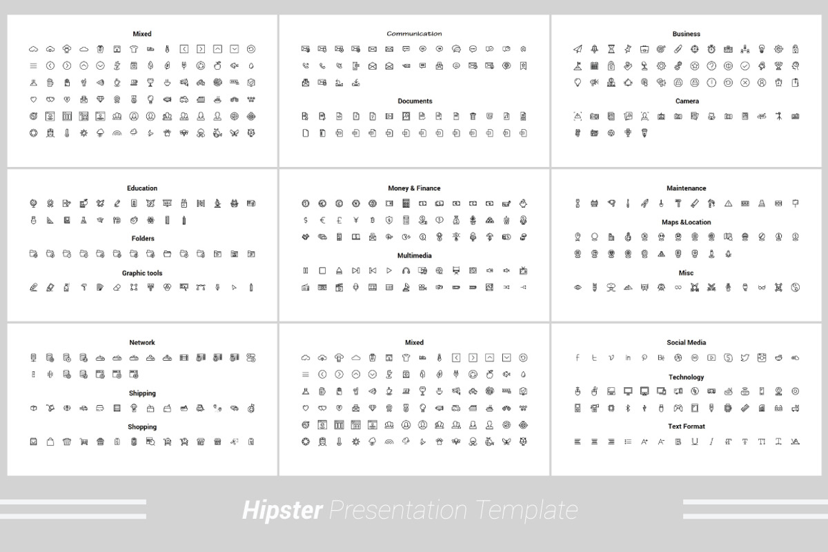 Hipster Keynote Template, a Presentation Template by Presentation Official (Photo 12 of 12)