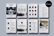 Conference Agenda Canva Template, a Brochure Template by 3.14&Co (Thumbnail 5 of 5)