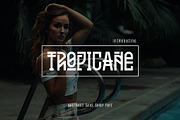 Tropicane Typeface, a Sans Serif Font by Arterfak Project (Thumbnail 9 of 9)