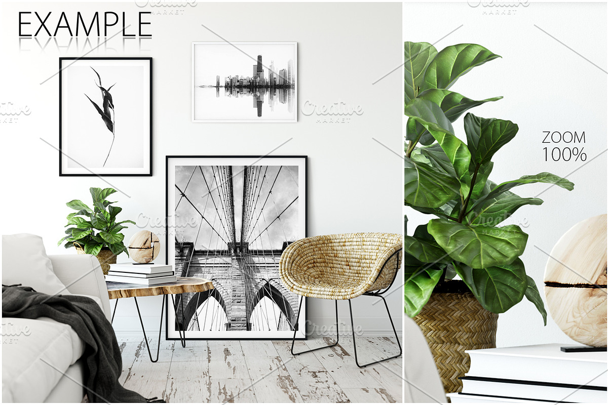 Frames & Walls Scandinavian Bundle-2, a Print Template by Yuri-U (Photo 27 of 44)