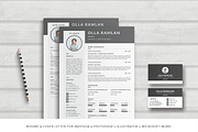 Resume/CV Template, a Resume Template by Symie Design (Thumbnail 1 of 4)