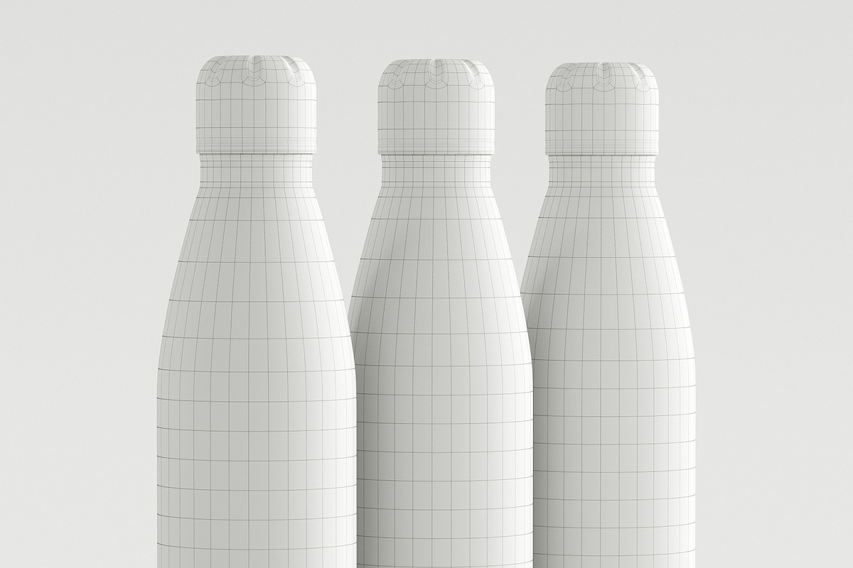 Insulated Vacuum Bottle, a 3D by maxtracing2 (Photo 3 of 9)