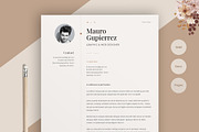 Resume / Cv Template, a Resume Template by Estartshop (Thumbnail 6 of 7)