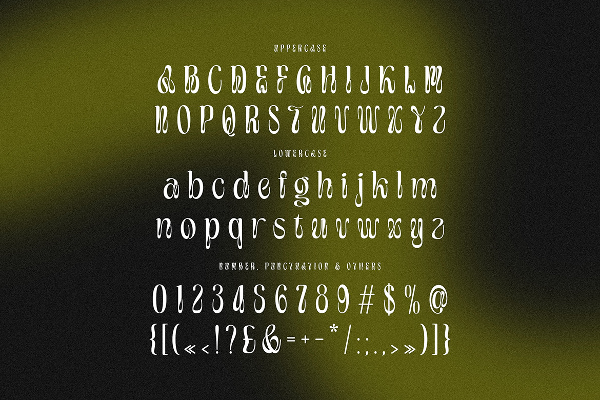 Amribail Groovy Retro Font, a Sans Serif Font by Cruzine (Photo 5 of 9)