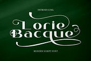 Lorie Bacque - Modern Sans Font, a Sans Serif Font by PutraCetol Studio (Thumbnail 1 of 11)