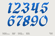 CS Rebelion Drawn, a Blackletter Font by Craft Supply Co. (Thumbnail 5 of 8)