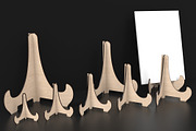 Easel Display Stand Laser Cut Files, an Object Graphic by ThemeXDigital (Thumbnail 1 of 7)