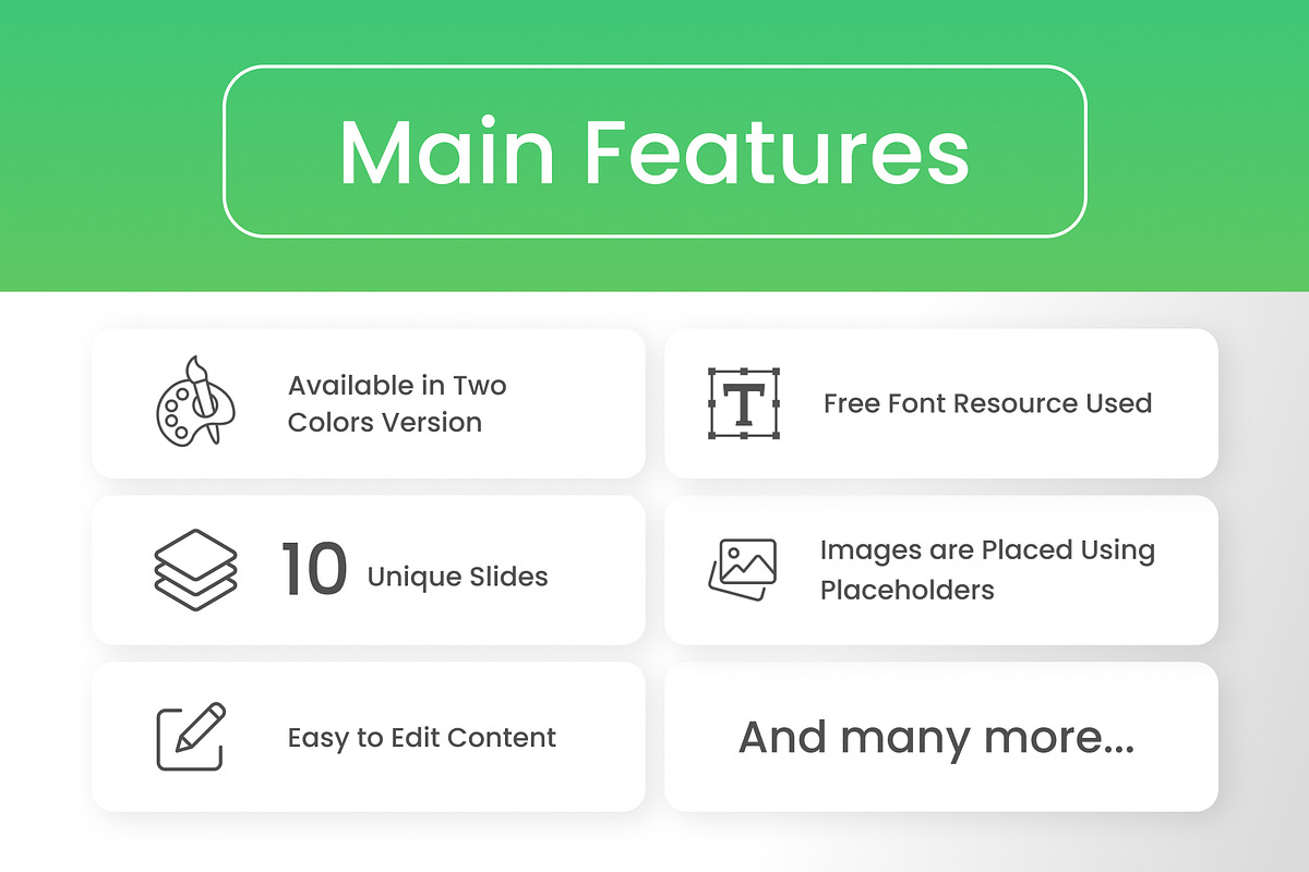 Gradient Color Presentation PPT, a Presentation Template by Antstheme (Photo 2 of 4)