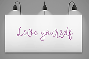 Dughter New Update, a Script Font by Deniz86 (Thumbnail 5 of 8)