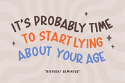 BIRTHDAY REMINDER, a Handwritten Font by Mozatype (Thumbnail 3 of 10)