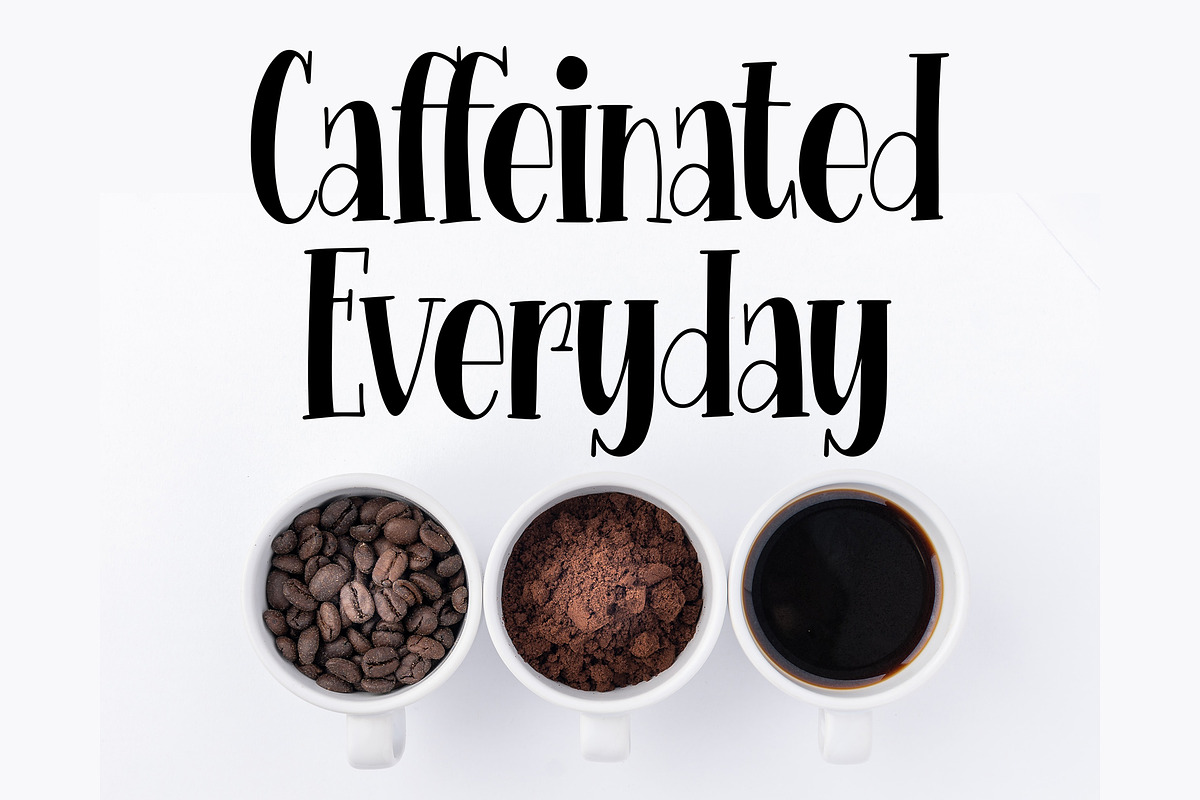 Milk Coffee - Casual Serif Font, a Serif Font by AQR Studio (Photo 2 of 10)