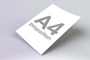Minimal 2 Versions A4 Paper Mockups, a Print Template by graystudio (Thumbnail 2 of 5)