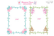 Chinoiserie Mahjong Illustrations, a Decorative Illustration by TheHappyGiftArt (Thumbnail 5 of 11)
