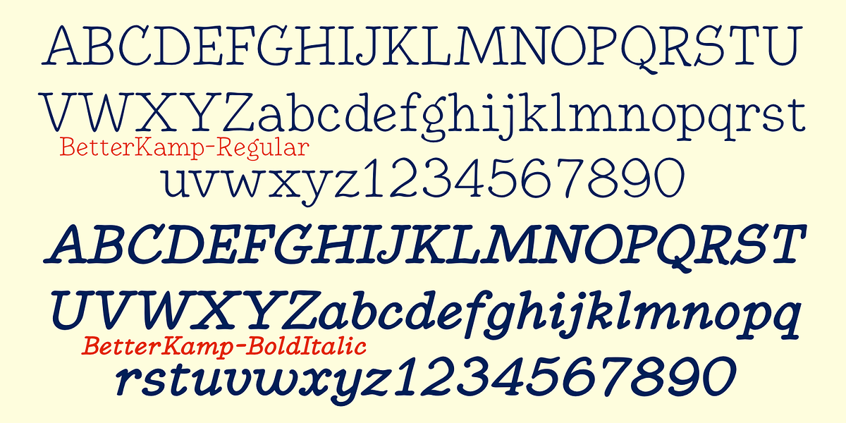 BetterKamp, a Handwritten Font by Ingrimayne Type (Photo 6 of 11)