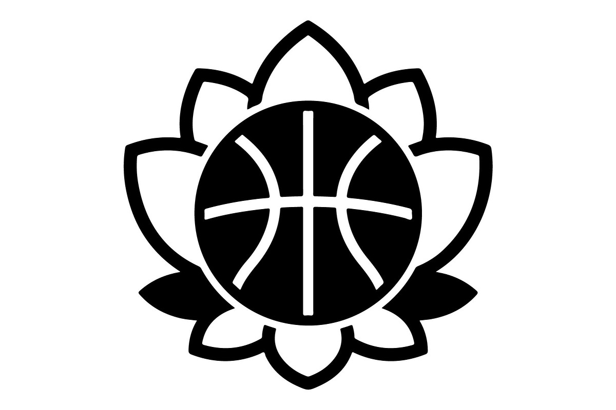 Lotus Flower Basketball, an Object Graphic by Gfx_Store (Photo 6 of 16)
