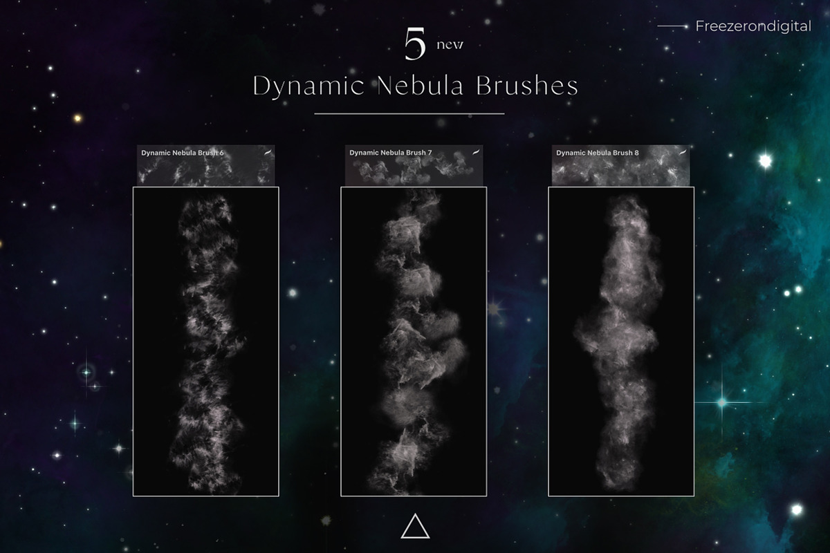 Space Artist Procreate Brushes, a Brush Add-On by Freezerondigital (Photo 7 of 30)