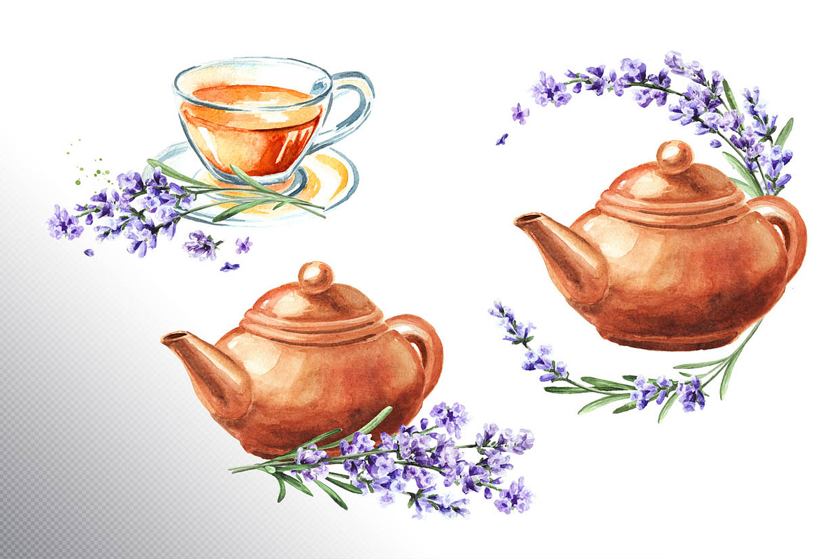 Lavender Mood, a Decorative Illustration by Daria Ustiugova (Photo 12 of 14)
