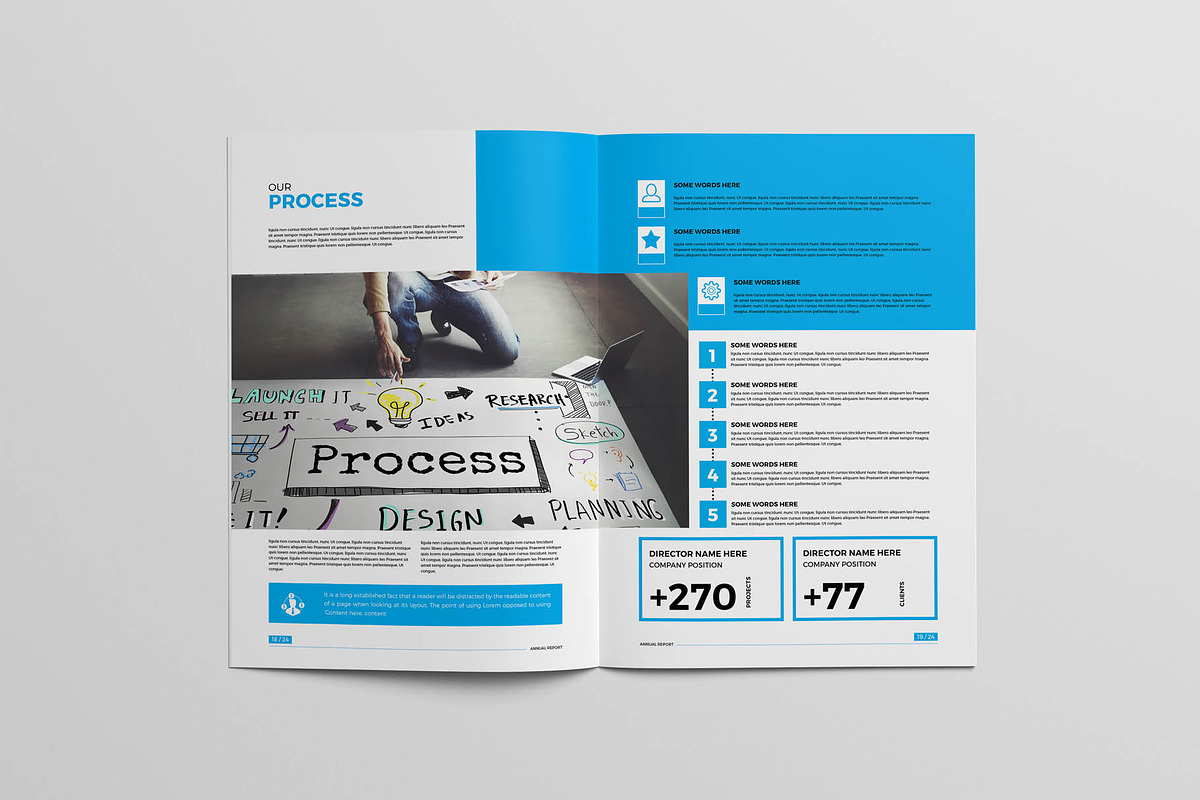 Annual Report Brochure, a Brochure Template by New Lines (Photo 11 of 13)