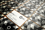 Abstract Black & White Business Card, a Business Card Template by Marvel (Thumbnail 1 of 4)