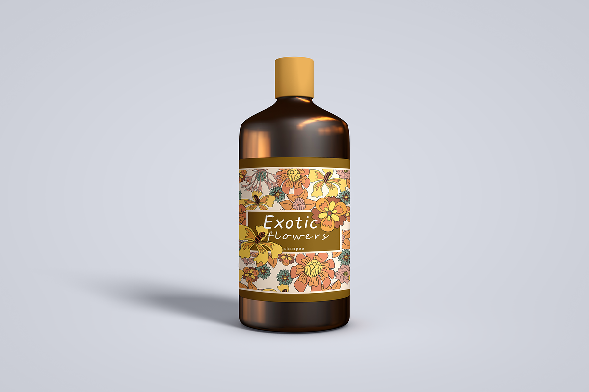 Tropical Flower Pattern Retro Summer, a Pattern Graphic by Trendingdigital (Photo 14 of 21)