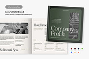 Square Luxury Hotel Company Profile, a Brochure Template by productype1 (Thumbnail 1 of 6)