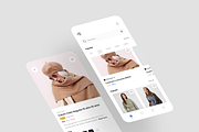 TANO - Fashion App UI Kit, an UI Kit Template by iDoodle Studio (Thumbnail 2 of 3)