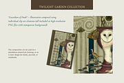 Twilight Garden Vintage Collection, a Decorative Illustration by StudioLapis (Thumbnail 6 of 8)