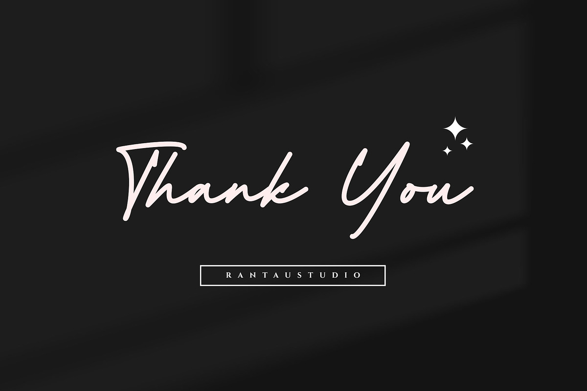 Hendrigo Bold Signature Font, a Handwritten Font by RantautypeStudio (Photo 17 of 17)
