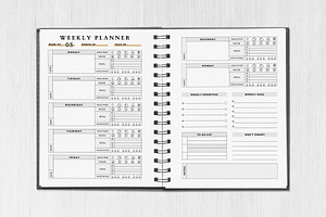 Weekly Planner Canva