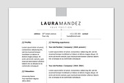 A4 & Letter Size Resume Template, a Resume Template by EN86-21 (Thumbnail 4 of 6)