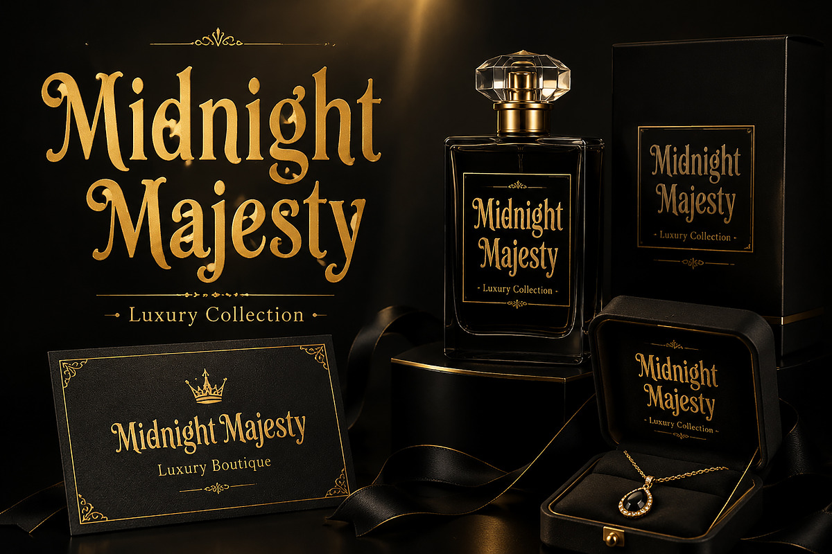 Midnight Majesty – Luxury Font, a Serif Font by Wow Magic (Photo 3 of 6)