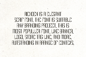 Richoen - Elegant Font