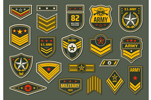 Armed Forces Badges, Insignia