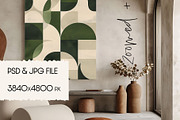 MEDITERAN Canvas Mockup Scene, a Household Mockup by MOAROShop (Thumbnail 4 of 6)