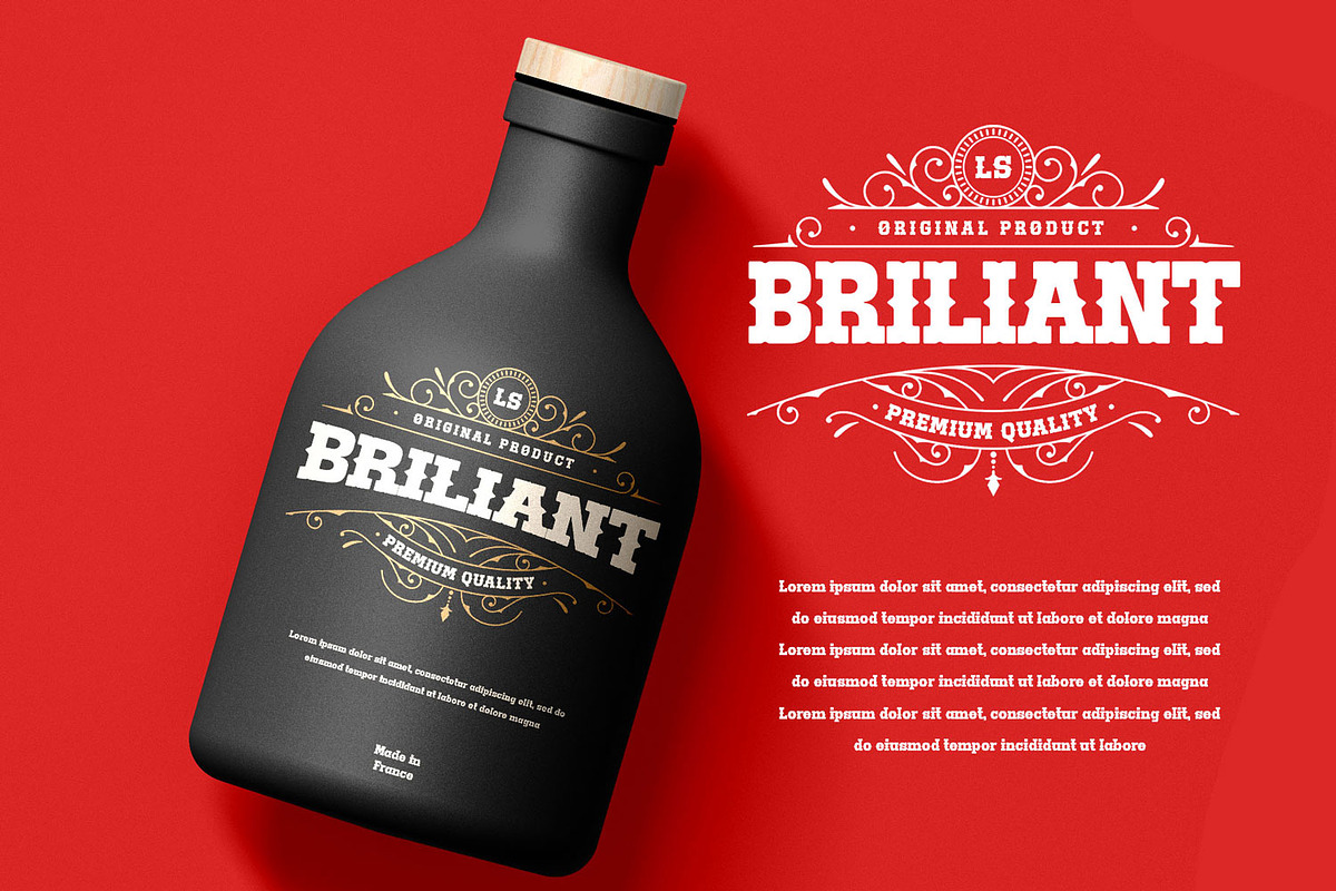 Burgeon Decorative Western font, a Serif Font by RantautypeStudio (Photo 12 of 15)