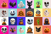 320 Elements Halloween Characters, a Characters & Person 3D Model by Digital Blood (Thumbnail 4 of 15)