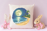 Summer Dreaming Clipart, an Illustration by RobertsArt (Thumbnail 7 of 7)