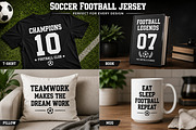 Soccer Football Jersey, a Slab Serif Font by Wow Magic (Thumbnail 2 of 5)