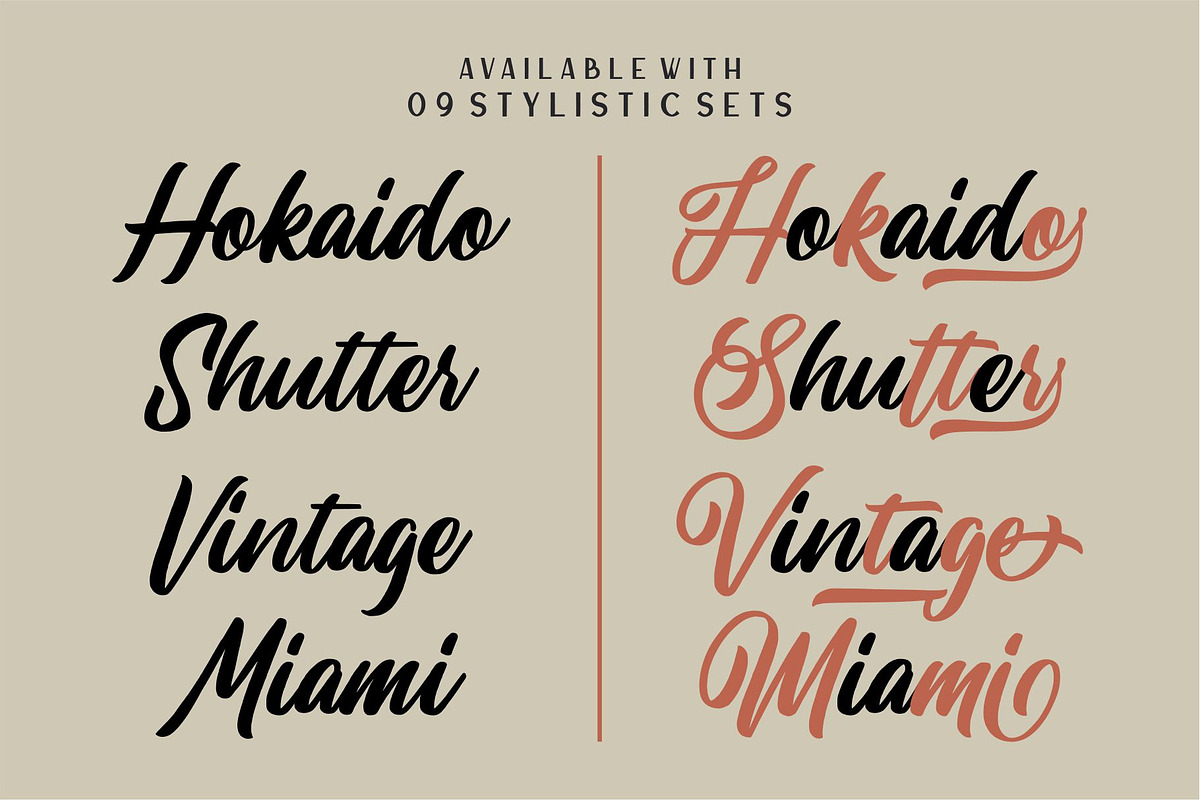 The Lastwinter - Vintage Script, a Script Font by Garisman Std (Photo 4 of 9)