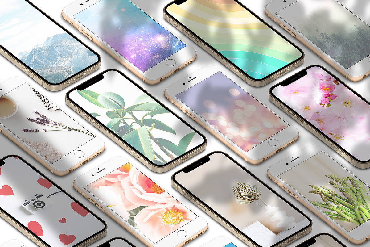 3D iPhone Presentation Mock-Up Bun 1, an iPhone Mockup by Graphicsworld125 (Photo 8 of 16)