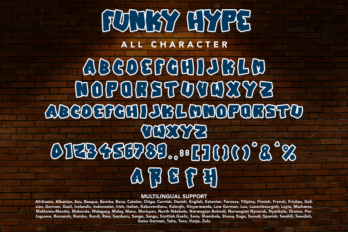 Funky Hype, a Handwritten Font by HATFSTUDIO (Photo 8 of 8)
