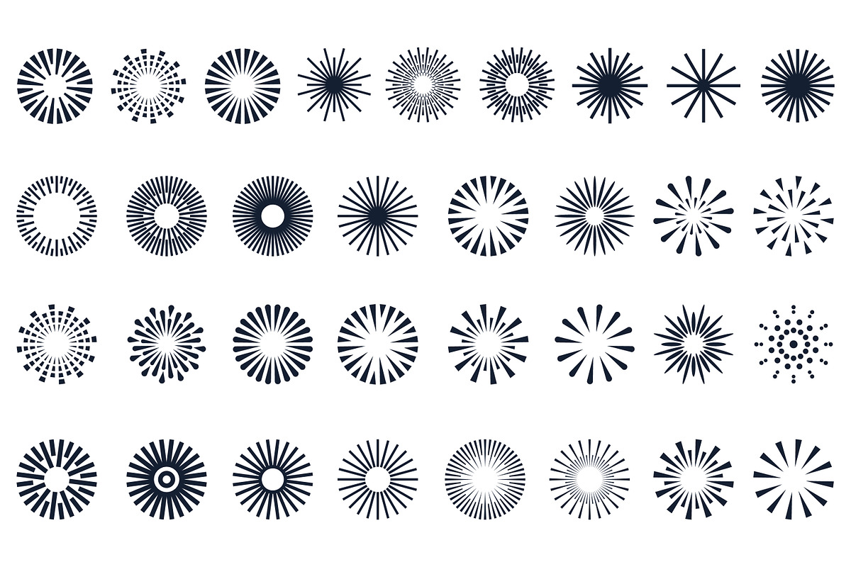 fireworks explosion design vector, a Branding & Logo Template by BARONSTD (Photo 2 of 3)