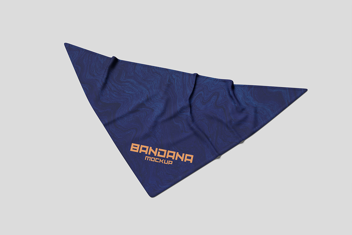 Bandana Mockup, a Product Mockup by bimockup (Photo 4 of 6)
