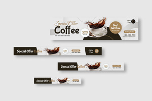 Coffee Shop Google Ads Banner