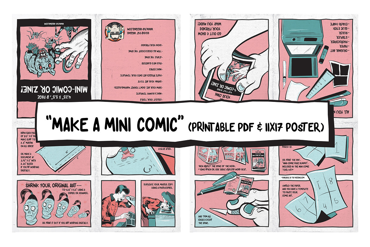 Mini-Comic & Zine Making Toolkit preview 7
